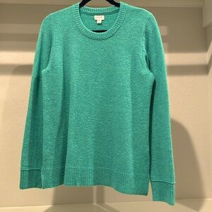 JCrew Light Green long sleeve sweater